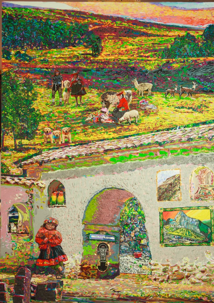 Schneider Peru Painting WIP 2017